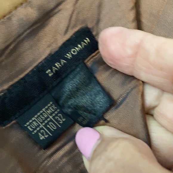 Zara faux leather skirt - Picture 5 of 11